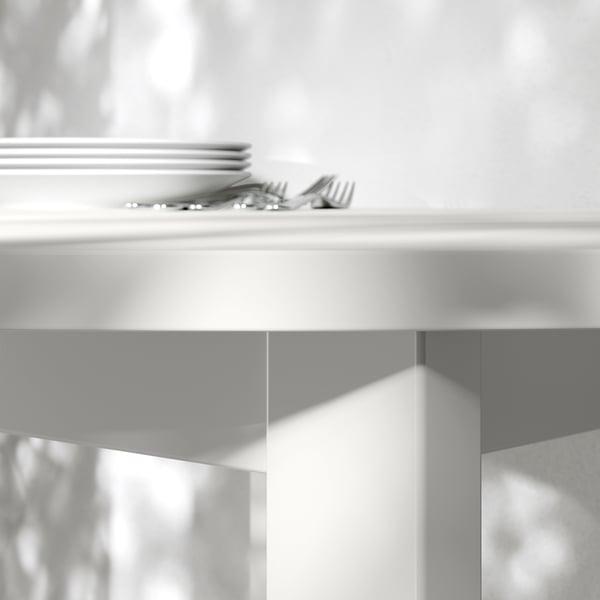 IKEA VIHALS Table White/white 42 1/8 "