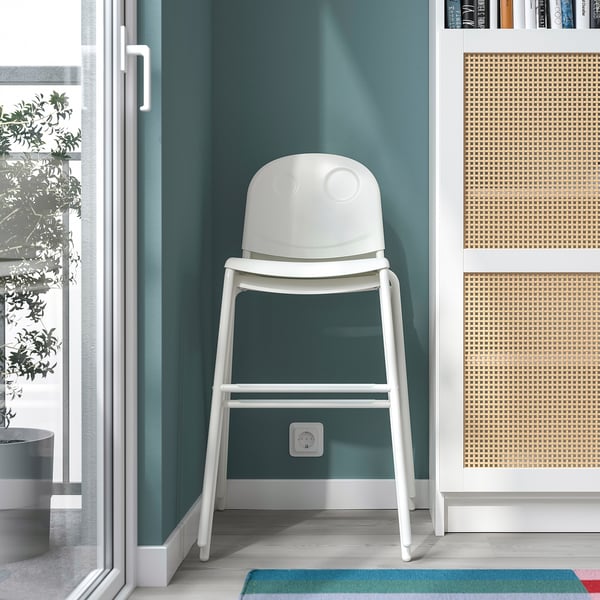 IKEA VILDGÅS Junior Chair White/white