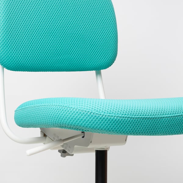 IKEA VIMUND Child's Desk Chair Turquoise