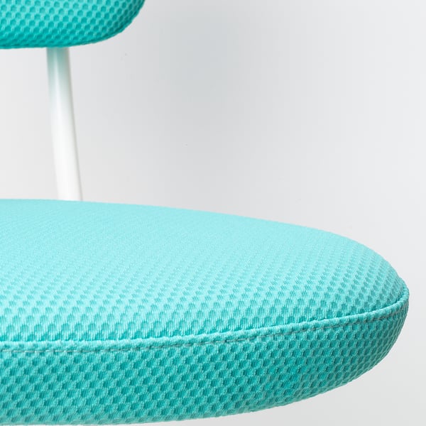 IKEA VIMUND Child's Desk Chair Turquoise