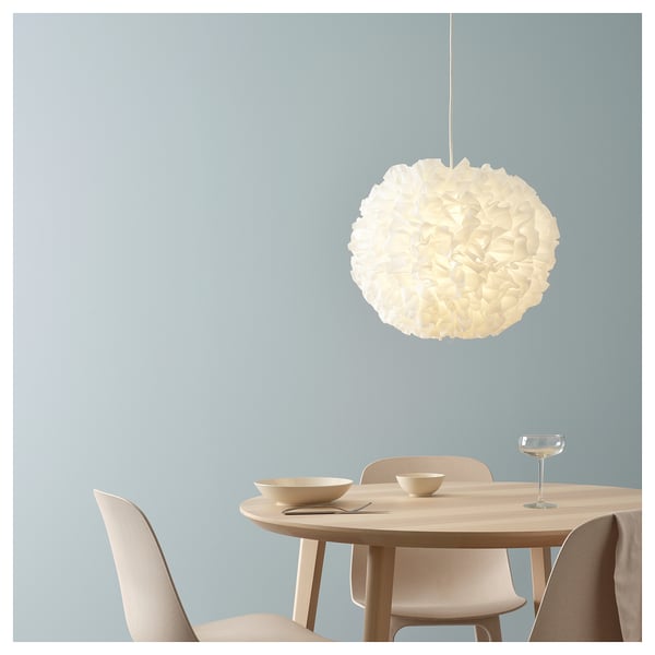 IKEA VINDKAST Pendant Lamp White 20 "