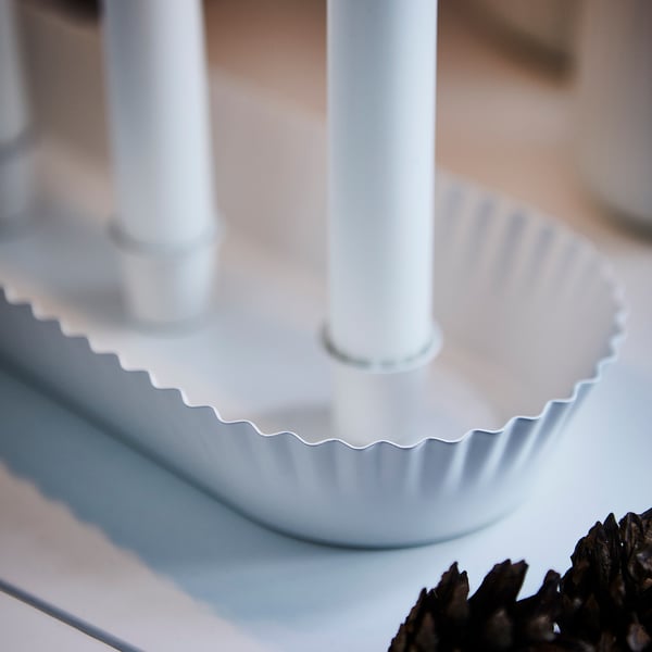 IKEA VINTERFINT Candlestick For 4 Candles White 2 "