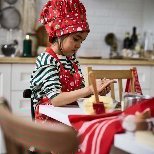 IKEA VINTERFINT Children's Hat Candy Red