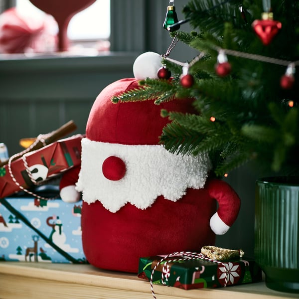 IKEA VINTERFINT Decoration Santa Claus Red 13 3/4 "