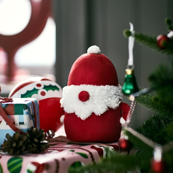 IKEA VINTERFINT Decoration Santa Claus Red 5 1/2 "