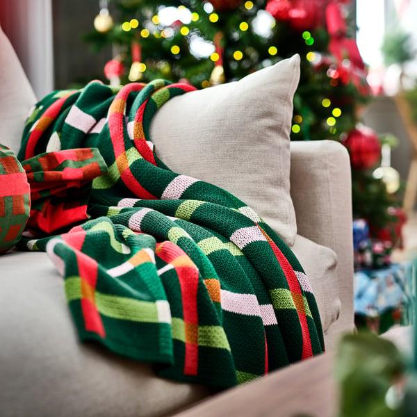 IKEA VINTERFINT Throw Multicolor 51x67 "