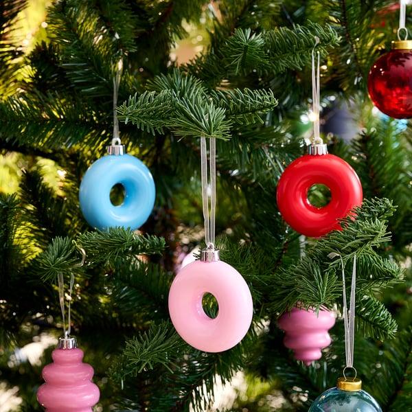 IKEA VINTERFINT Tree Ornament Mixed Colors 2 3/4 "