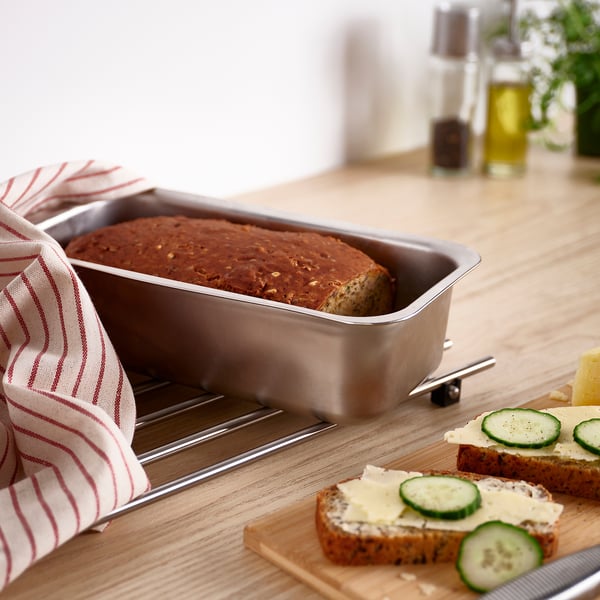 IKEA VINTERROCKA Loaf Pan Stainless Steel 2.2 Qt