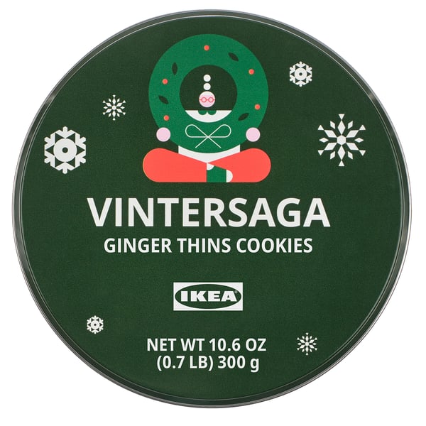 IKEA VINTERSAGA Ginger thins 1 lb