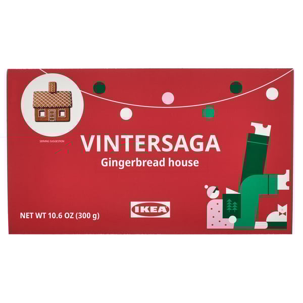 IKEA VINTERSAGA Gingerbread house 1 lb IKEA VINTERSAGA Gingerbread house 1 lb