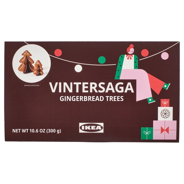 IKEA VINTERSAGA Gingerbread trees 1 lb
