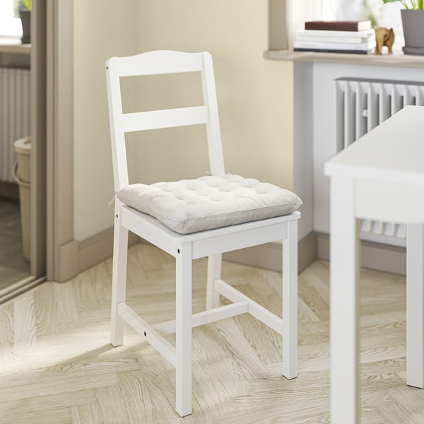 IKEA VIPPÄRT Chair Pad Beige 15x15x2 "