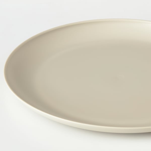 IKEA VITABBORRE Plate Beige 10 ¼ "