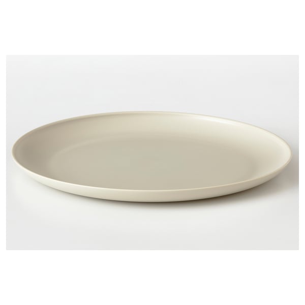IKEA VITABBORRE Plate Beige 10 ¼ "