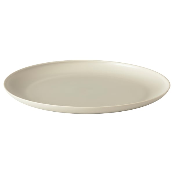 IKEA VITABBORRE Plate beige 10 ¼ "
