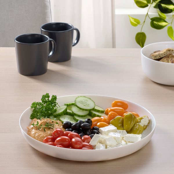 IKEA VITBLECKA Plate White 11 ½ "