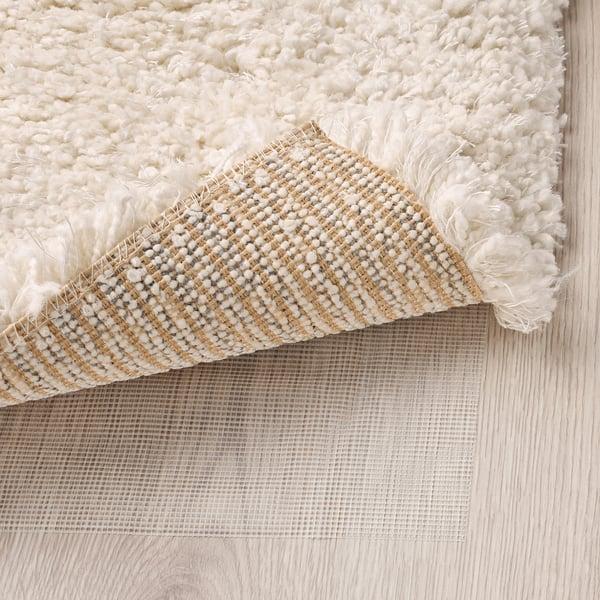 IKEA VOLLERSLEV Rug High Pile White 2 ' 7 "x4 ' 11 "