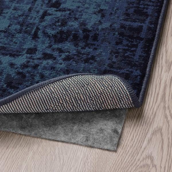 IKEA VONSBÄK Rug Low Pile Dark Blue 6 ' 7 "x9 ' 10 "