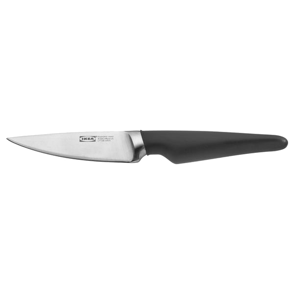 IKEA VÖRDA Paring knife black 4 "