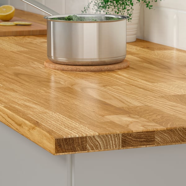 IKEA VRENA Countertop Oak/veneer 74x1 1/8 "