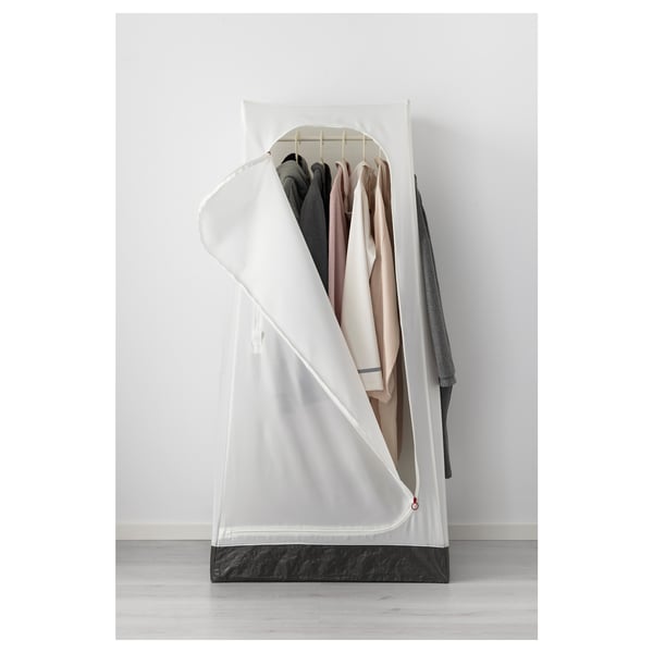 IKEA VUKU Wardrobe White 29 1/8x20 1/8x58 5/8 "