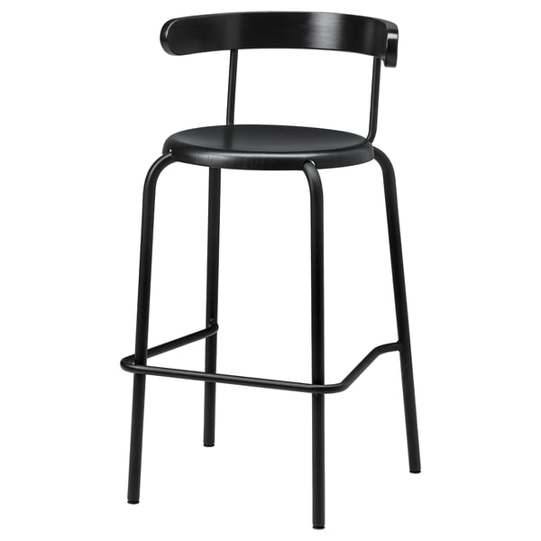 IKEA YNGVAR Bar stool anthracite 29 1/2 "