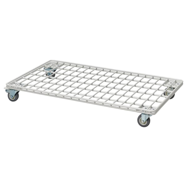 IKEA INVALLNING Utility cart for boxes white 26 3/4x15 3/8 "