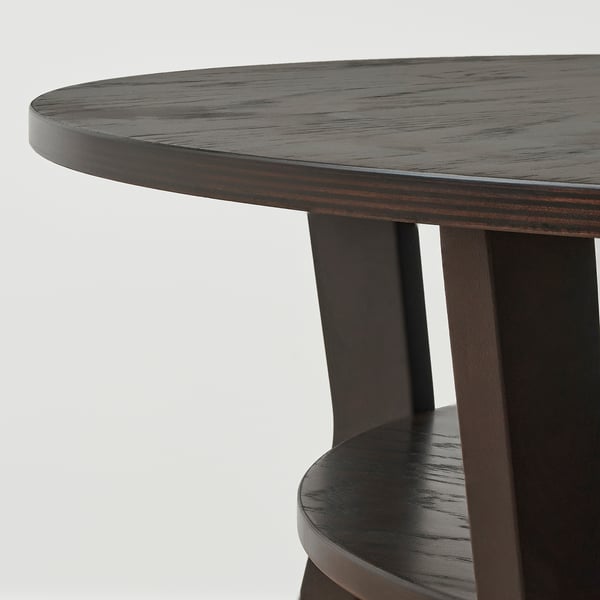 IKEA JAKOBSFORS Coffee Table Dark Brown Stained Oak Veneer 31 1/2 "