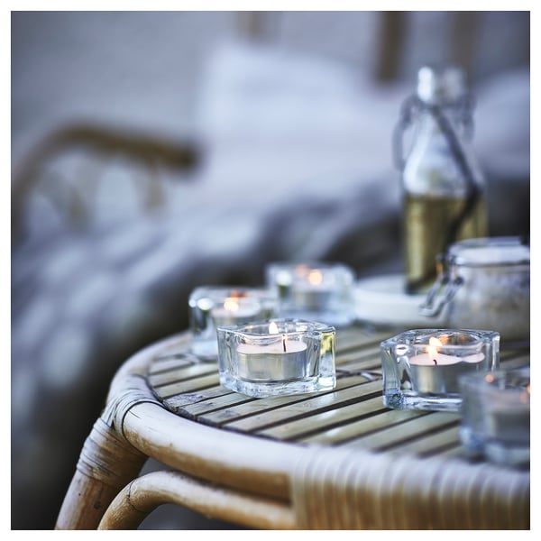 IKEA JÄMLIK Scented Tealight Vanilla/light Beige 3.5 Hr