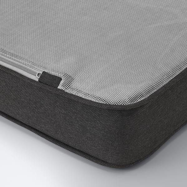 IKEA JÄRPÖN/DUVHOLMEN Seat Pad Outdoor Anthracite 24 3/8x24 3/8 "