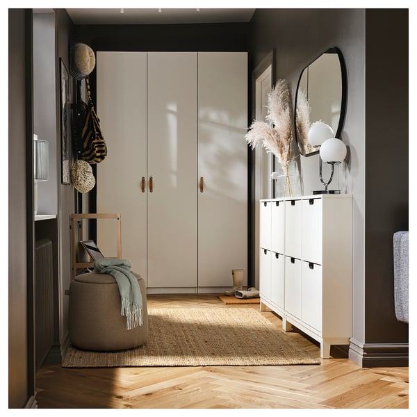 IKEA JÄRRESTAD Pouffe With Storage/Tonerud Dark Beige