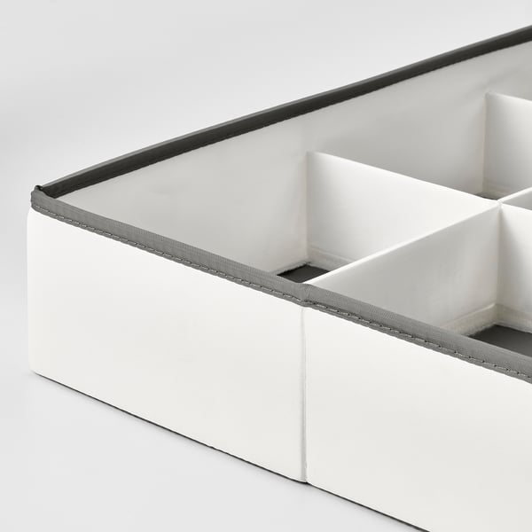 IKEA JÄTTEBJÖRN Organizer White/gray 19 ¾x13 ¾x3 ½ "