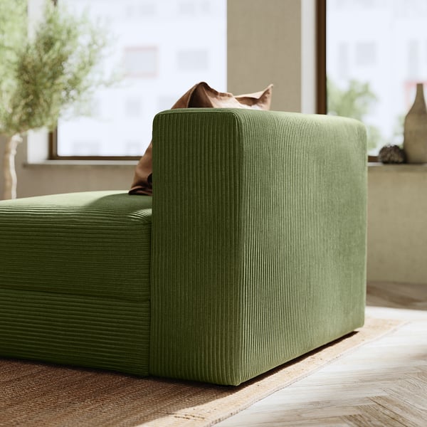 IKEA JÄTTEBO 1.5-seat Module With Storage Samsala Dark Yellow-green