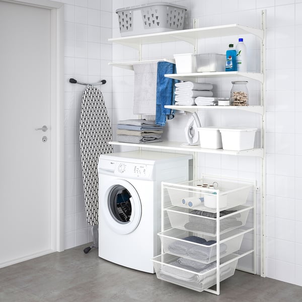 IKEA JONAXEL Storage Combination White 19 5/8x20 1/8x27 1/2 "