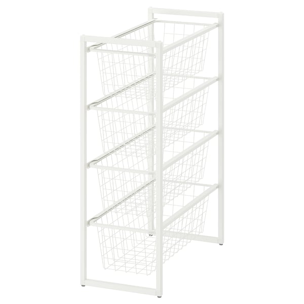 IKEA JONAXEL Storage combination white 9 7/8x20 1/8x27 1/2 "