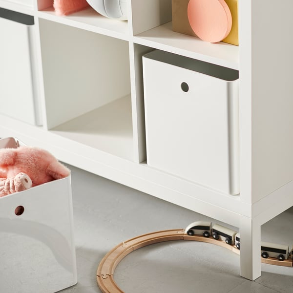 IKEA KALLAX Shelving Unit With Underframe White/white 57 7/8x37 "