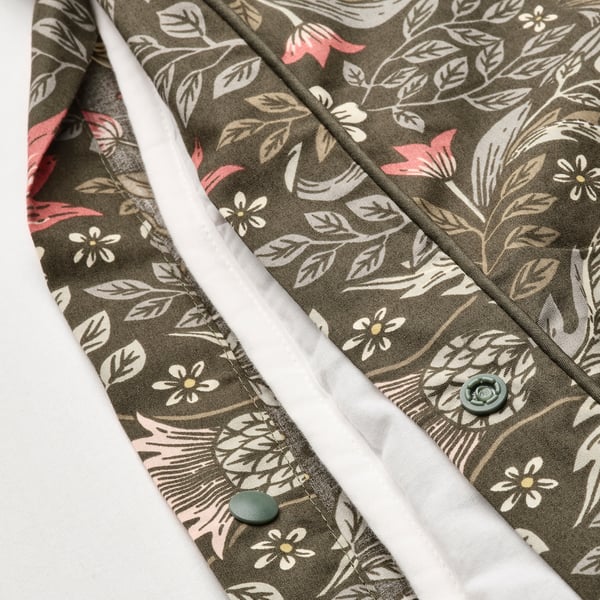 IKEA KÄRRDUNÖRT Duvet Cover And Pillowcase(s) Dark Green/multicolor Full/Queen (Double/Queen)