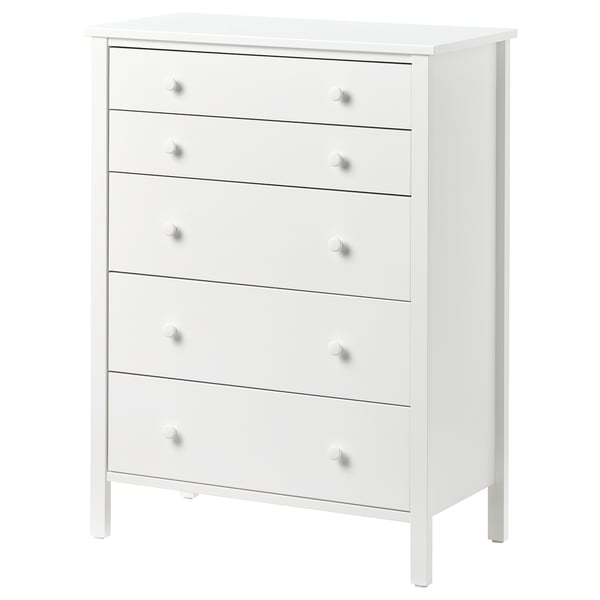 IKEA KILBERGET 5-drawer chest white/anchor/unlock function 29 7/8x40 1/8 "