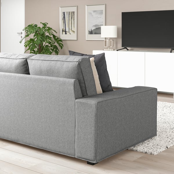 IKEA KIVIK Sectional 5-seat Corner Tibbleby Beige/gray