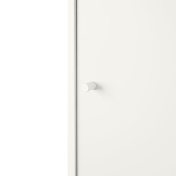 IKEA KLEPPSTAD Wardrobe With 3 Doors White 46 1/8x69 1/4 "