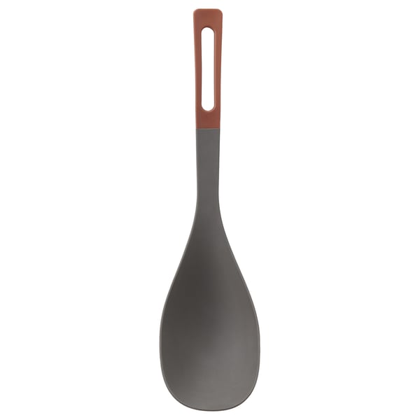IKEA KNORRHANE Deep spoon for cooking dark gray-brown/red-brown 12 1/4 "