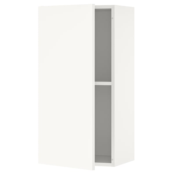 IKEA KNOXHULT Wall cabinet with door white 15x12x30 "