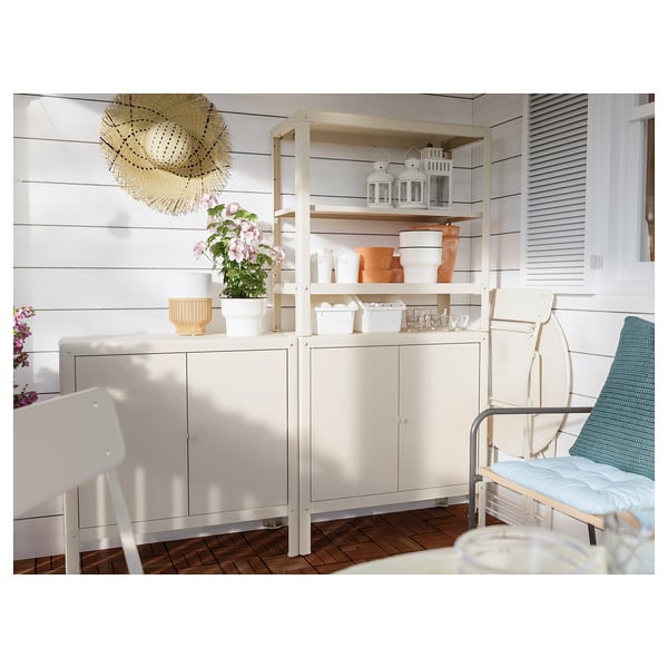 IKEA KOLBJÖRN Cabinet Indoor/outdoor Beige 31 1/2x31 7/8 "