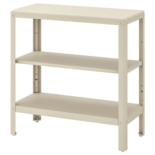 IKEA KOLBJÖRN Shelf unit indoor/outdoor beige 31 1/2x31 7/8 "