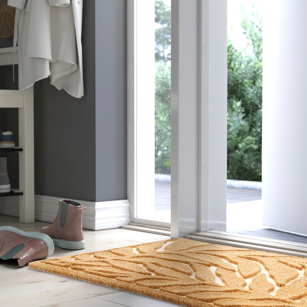 IKEA KONTANTER Door Mat Coir/natural Style 2 ' 0 "x2 ' 11 "