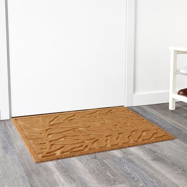 IKEA KONTANTER Door Mat Coir/natural Style 2 ' 0 "x2 ' 11 "