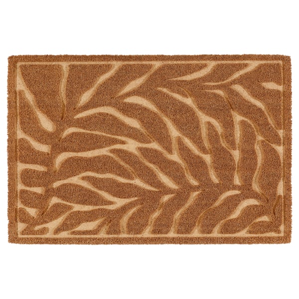 IKEA KONTANTER Door mat coir/natural style 2 ' 0 "x2 ' 11 "