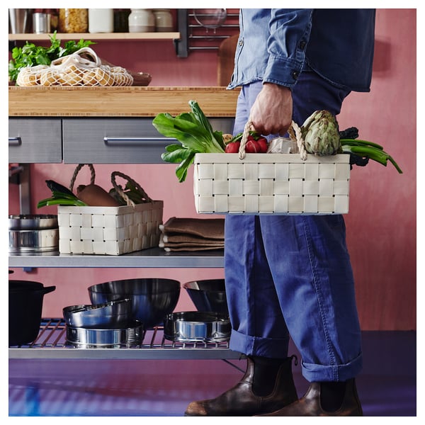 IKEA KÖSSEBÄR Harvesting Basket Poplar 7 1/8x13 3/4x5 7/8 "
