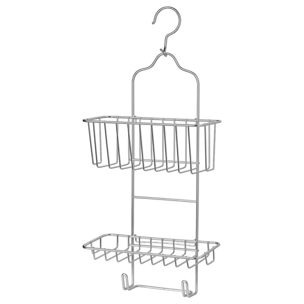 IKEA KROKFJORDEN Shower caddy two tiers zinc plated 9 ½x20 ¾ "