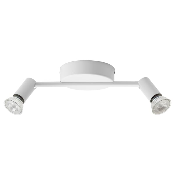 IKEA KRUSNATE Ceiling spotlight with 2 lights white